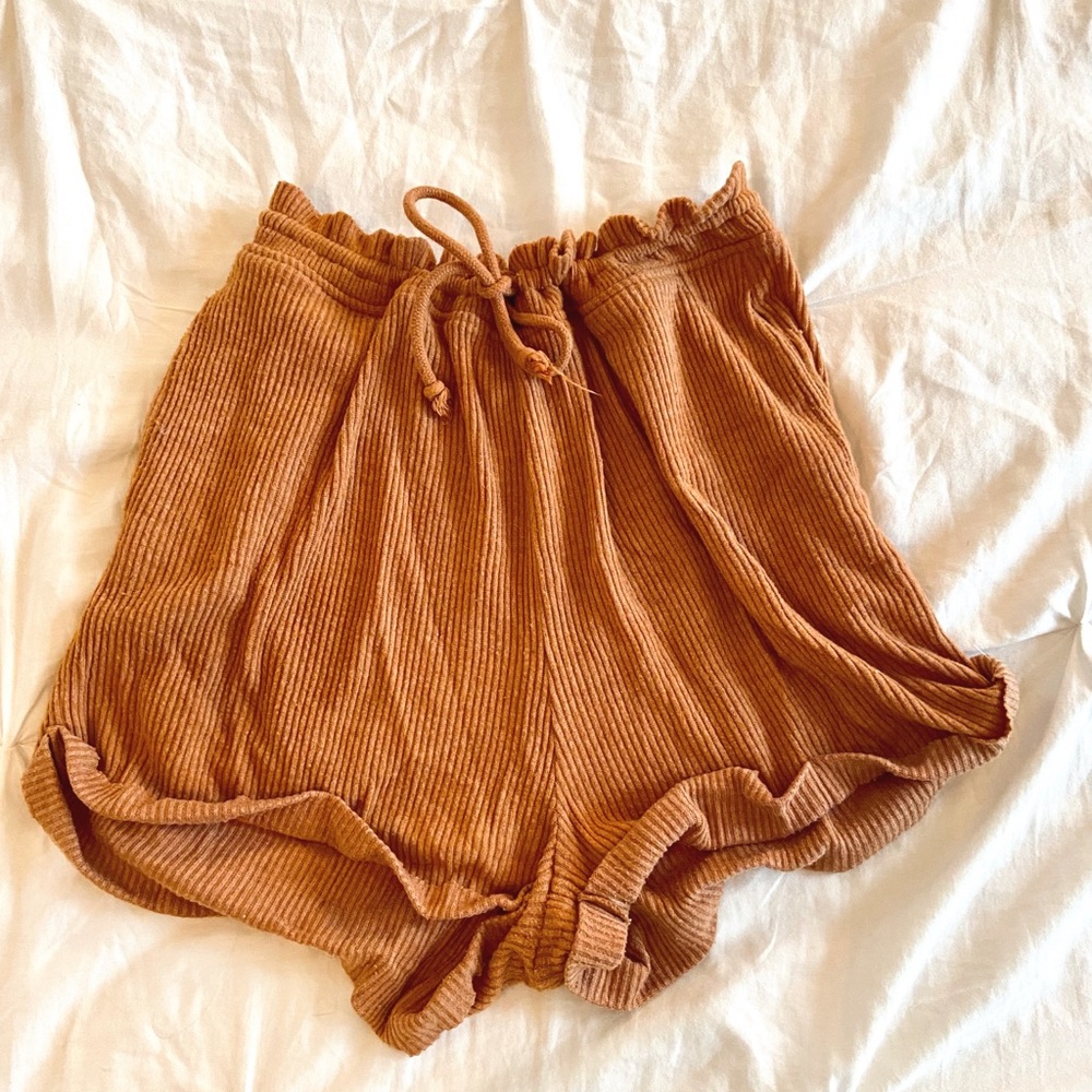 Urban outfitters burnt orange sweatshirt shorts